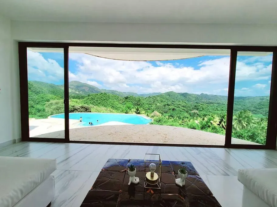 Panoramic Hilltop Villa, Infinity Pool, Near Beach El Valle
